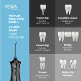 Veska by LEKA OC557 Ultra Flosser - Portable Oral Water Flosser Dental Irrigator Scaling Pembersih Gigi Air