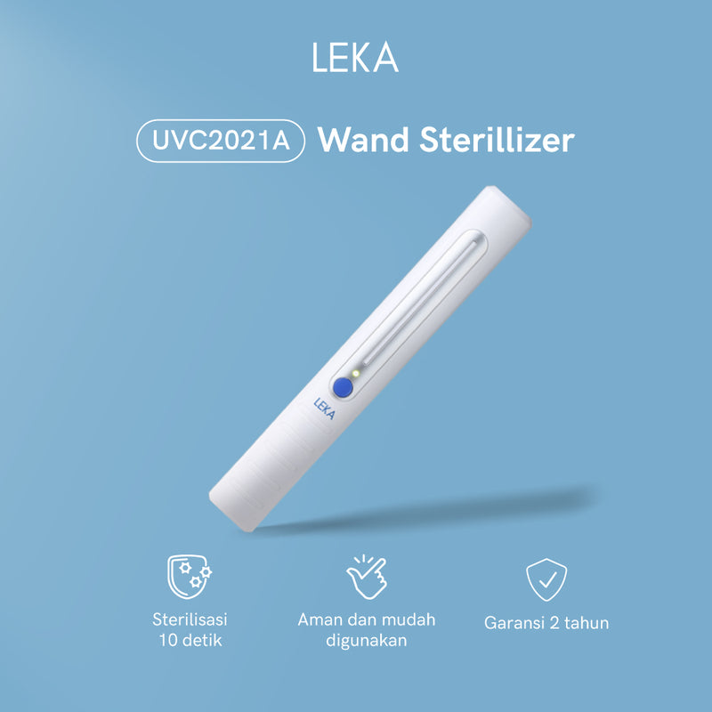 LEKA UVC2021 UV Wand Sterilizer UVC Lampu UV Portable Sterilizer - Hanya UVC2021A