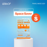 (SIZE S) LEKA Go! Space Saver (Lifetime Guarantee) - Vacuum Storage Plastic Travel Compression Bag Plastik Tas Vakum Kompresi Baju