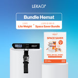 LEKA Go! Lite Weight (Garansi 2 Tahun) - Portable Digital Luggage Scale Timbangan Koper Tas Digital Gantung