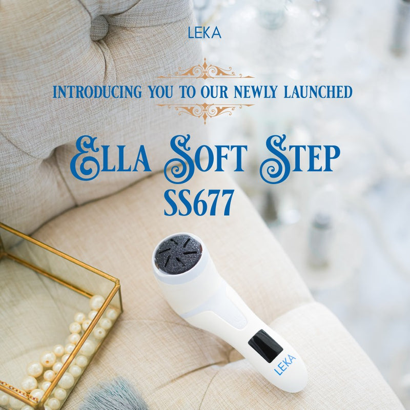 LEKA SS677 Ella Soft Step - Foot Scrubber Penghalus Tumit Kaki Amplas