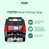 Tissor Mesin Hitung Uang Denominasi Dual Screen (UV, MG, dan MT)T1377D