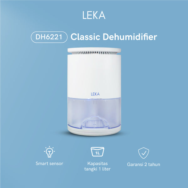 LEKA DH6221 Dehumidifier - Serap Air Penyerap Kelembaban Udara Dryer
