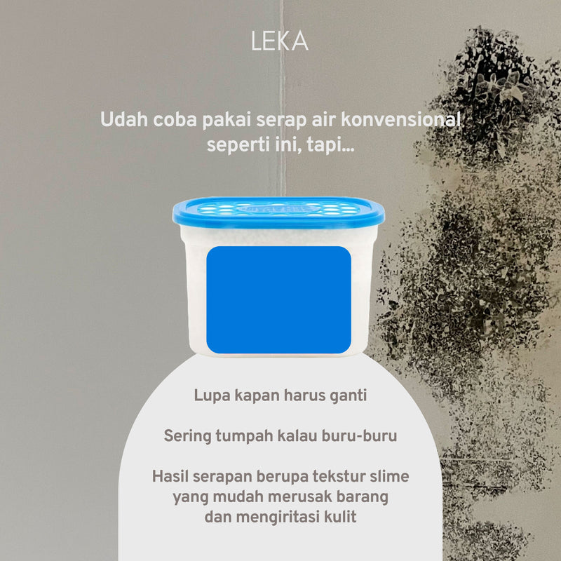 LEKA AD2300 One Shot Aqua Dryer 300gr - Serap Air Lembab Bau Bagus