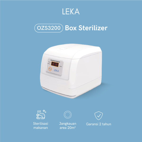 LEKA OZS3200 Banknote Disinfectant Sterilisasi Uang UV Sterilizer Box