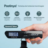 LEKA Go! Lite Weight (Garansi 2 Tahun) - Portable Digital Luggage Scale Timbangan Koper Tas Digital Gantung