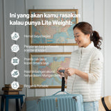 LEKA Go! Lite Weight (Garansi 2 Tahun) - Portable Digital Luggage Scale Timbangan Koper Tas Digital Gantung