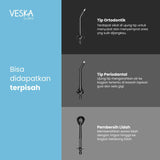 Veska by LEKA OC557 Ultra Flosser - Portable Oral Water Flosser Dental Irrigator Scaling Pembersih Gigi Air