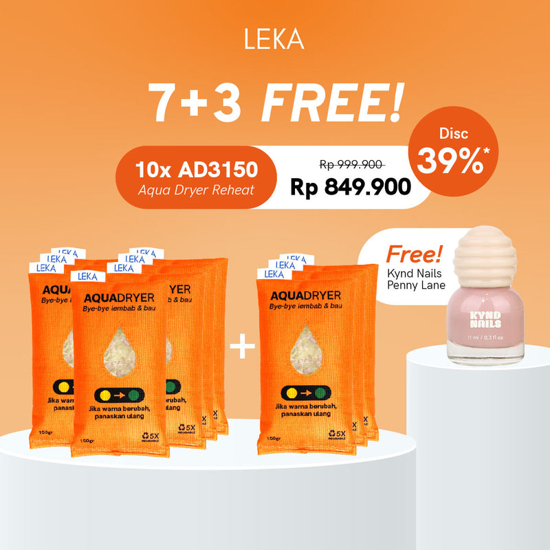 LEKA AD3150 Reheat Aqua Dryer 150gr - Serap Air Lembab Anti Bau Bagus