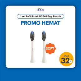 LEKA OC548 Easy Bbrush - Electric Toothbrush Sikat Gigi Elektrik Sonic