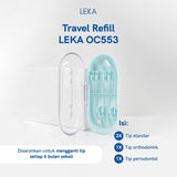 LEKA OC553 Pocket Flosser - Portable Water Irrigator